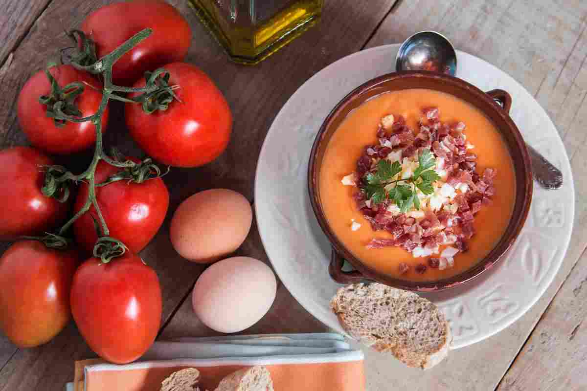 Salmorejo, gastronomía, receta, verano