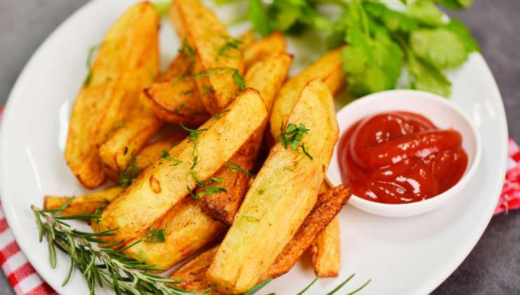 patatas fritas freidora aire