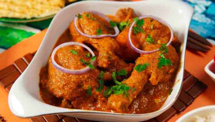 pollo curry sano