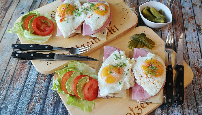 Desayunos con huevo