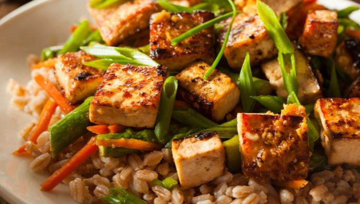 Las diferencias entre el tofu y la carne roja